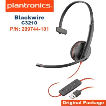 Poly Plantronics Blackwire 3210 USB-A Headset 209744-22
