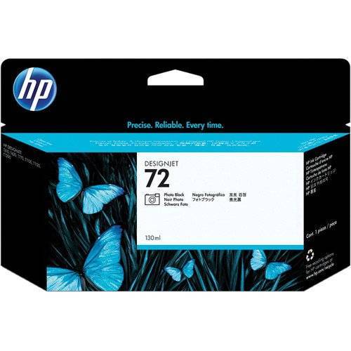 HP Cartucho de Tinta 72 130ml Negro Fotografico C9370A