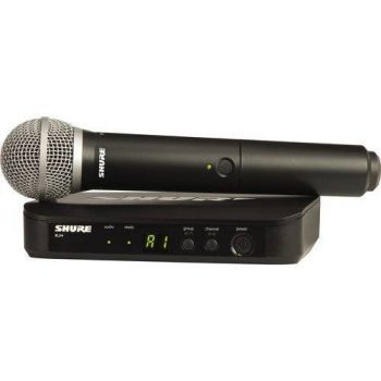 Shure Wireless Handheld Microphone System BLX24/PG58