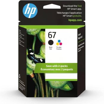 HP 67 cartuchos de tinta negro/tricolor 3YP29AN