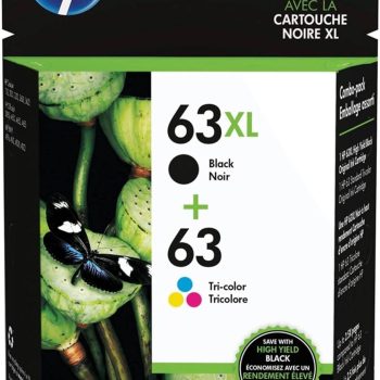 HP 63XL Pack negro y tricolor L0R48AN