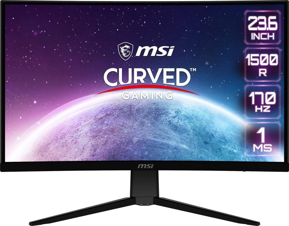 MSI MONITOR GAMING G242C CURVE NEGRO 23.6" G242C