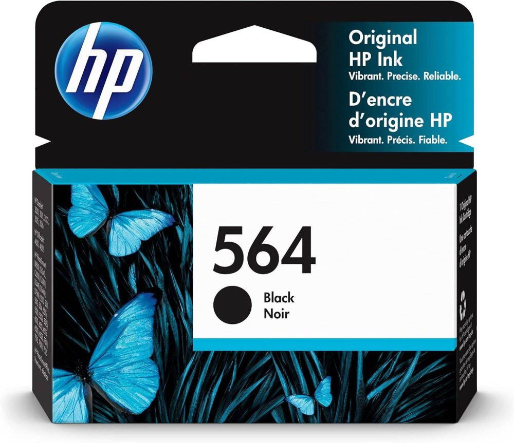 HP 564 Cartucho original negro CB316WN