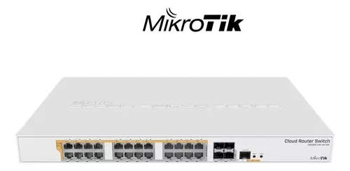 Mikrotik 24 puertos Gigabit Ethernet switch CRS328-24P-4S