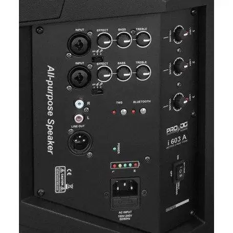 AUDIO PORTATIL 150W RMS 97dB PRO DG I603 AIO AUDIO PORTATIL 150W RMS 97dB PRO DG I603 AIO