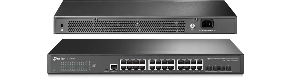 TP-Link Switch Gigabit de 24 puertos 4 SFP TL-SG3428X