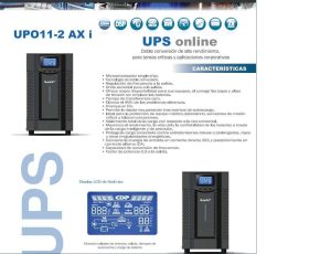 CDP UPO11-2 AX i online UPS 2KVA 220 VOLT UPO11-2 AX i