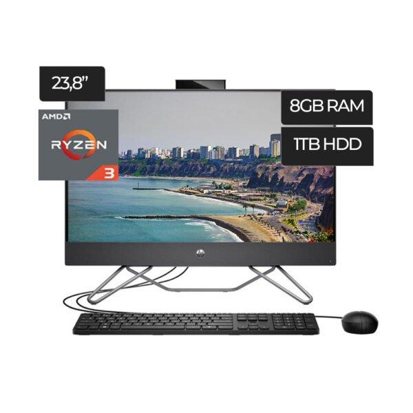 HP 205 G8 ALL IN ONE RYZEN 3 5300U 8GB 1TB 23.8" 6W5W0