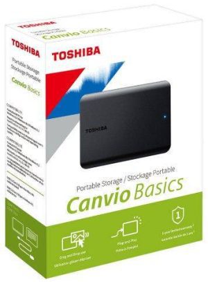 TOSHIBA CANVIO BASIC 4TB 2.5″ USB 3.0 HDTB540XK3CA