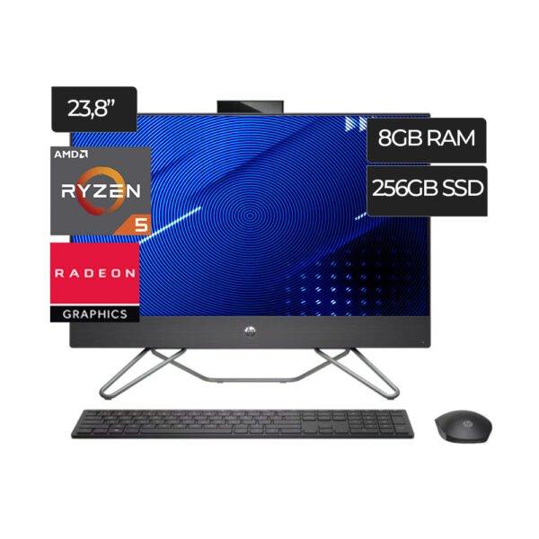 HP 205 G8 ALL IN ONE RYZEN 5 5500U 8GB 256GB 23.8" 6H7E9