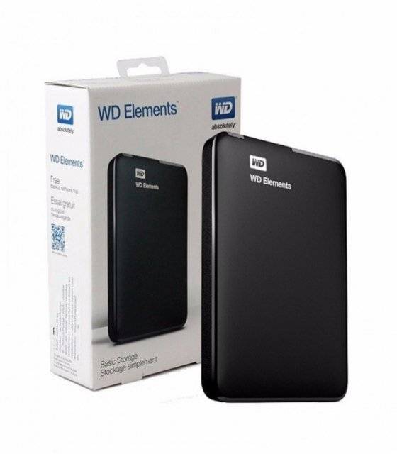 Western Digital WD Elements Portable 2.5'' 4TB WDBU6Y0040BBK-WESN