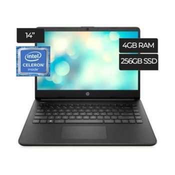 HP 14-DQ0517LA N4120 4GB 256GB 14"HD 14-DQ0517