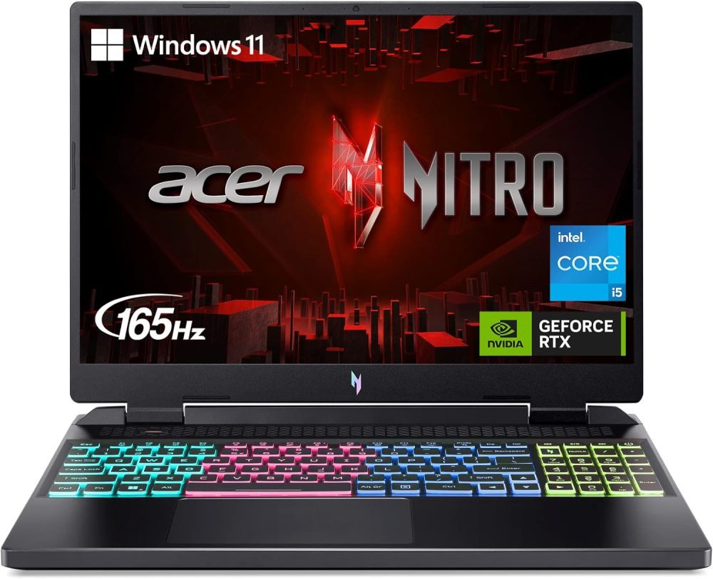 Acer Nitro 16 Laptop I7 13620H 16GB 1TB 16FHD RTX 4050 6GB NH.QJMAA.005