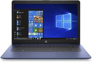 HP Stream14" Celeron N4000 4GB 64GB 5T9T6UA#ABA