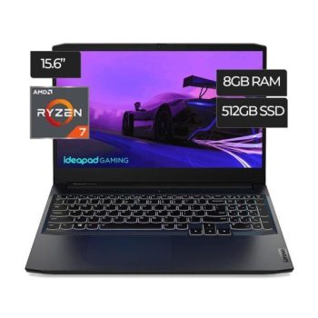 LENOVO IDEAPAD GAMING 3 15ACH6 RYZEN 7 5800H 8GB 512GB RTX 3050 82K201Y8IN