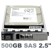 Dell 500-GB 6G 7.2K 2.5 SAS w/G176J 342-2093