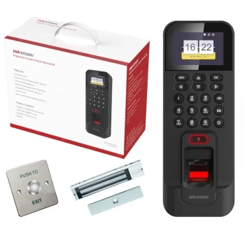 Hikvision CONTROL ACCESO HUELLA DACTILAR + TARJETA DS-KAS261