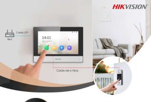 Hikvision kit de videoportero híbrido DS-KIS302P