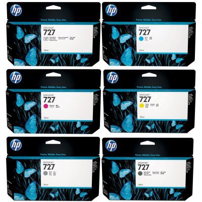 HP 727 Cartucho Cian Original B3P19A