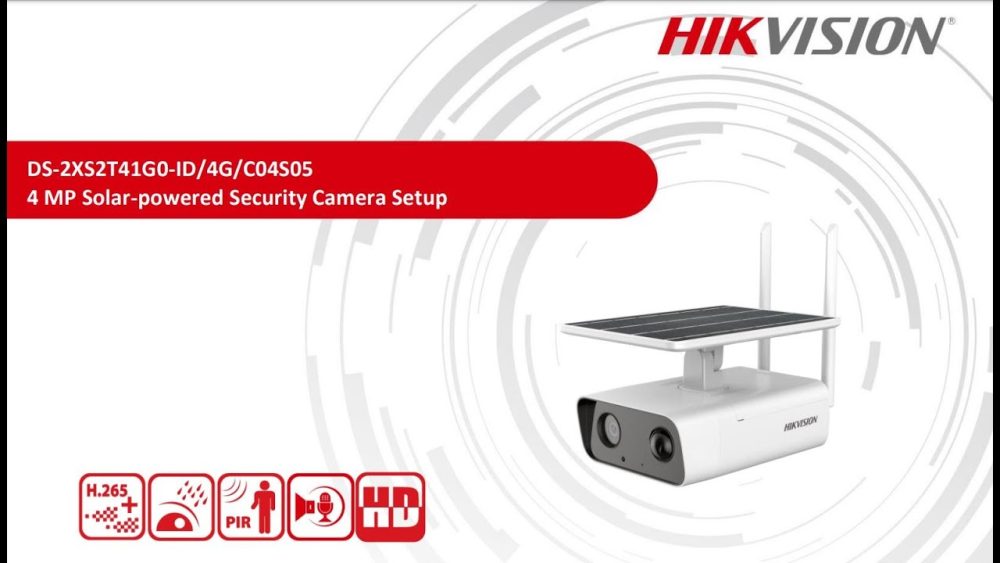 Hikvision CAMARA BULLET C/PANEL SOLAR DS-2XS2T41G0-ID/4G/C04S05 4MM