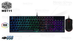 Kit de Teclado y Mouse Cooler Master MS111 MS-111- KKMF1-LS