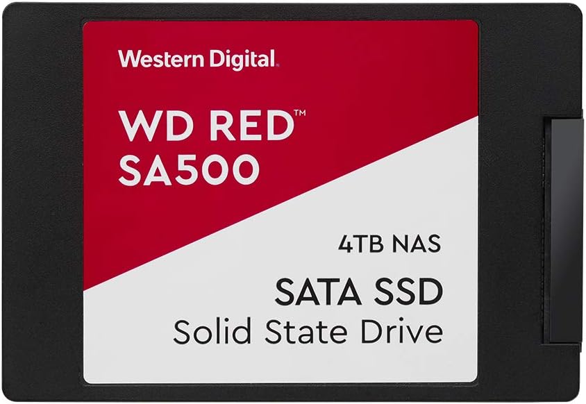 Western Digital RED SOLIDO SSD 4TB SATA 2.5" WDS400T1R0A