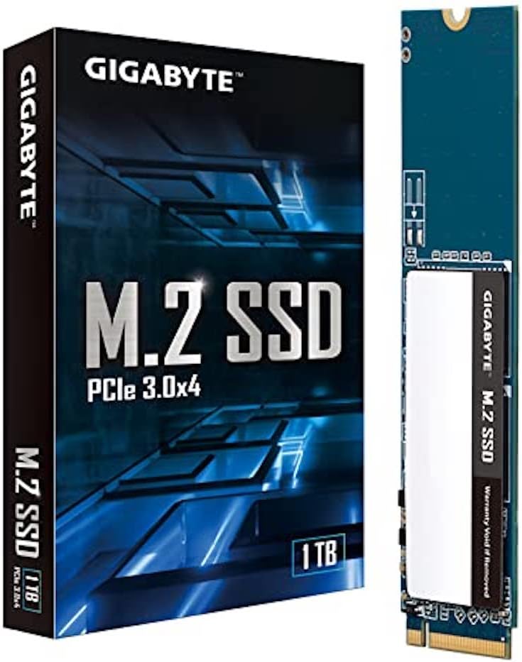Gigabyte Unidad de estado sólido M.2 1TB GM21TB Gigabyte Unidad de estado sólido M.2 1TB GM21TB | PCIe NVMe Gen3x4 | Almacena más, carga más rápido