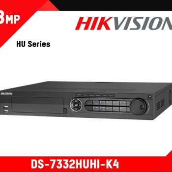 Hikvision DVR 32 CANALES RACKEABLE TURBO HD 8MP 4K DS-7332HUHI-K4