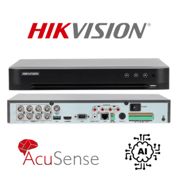 Hikvision DVR 8 CANALES TURBO HD 4K 8MP + 8 IP iDS-7208HUHI-M2/S(C)