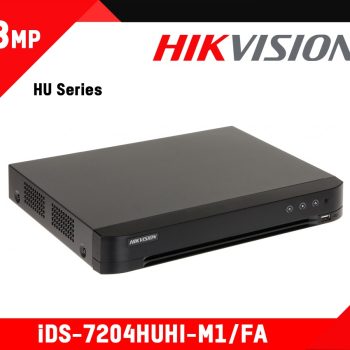 Hikvision DVR 4 CANALES TURBO HD 4K 8MP + 2 IP iDS-7204HUHI-M1/FA(C)