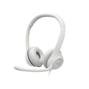 Logitech Audifonos USB Headset H390 Blanco 981-001285