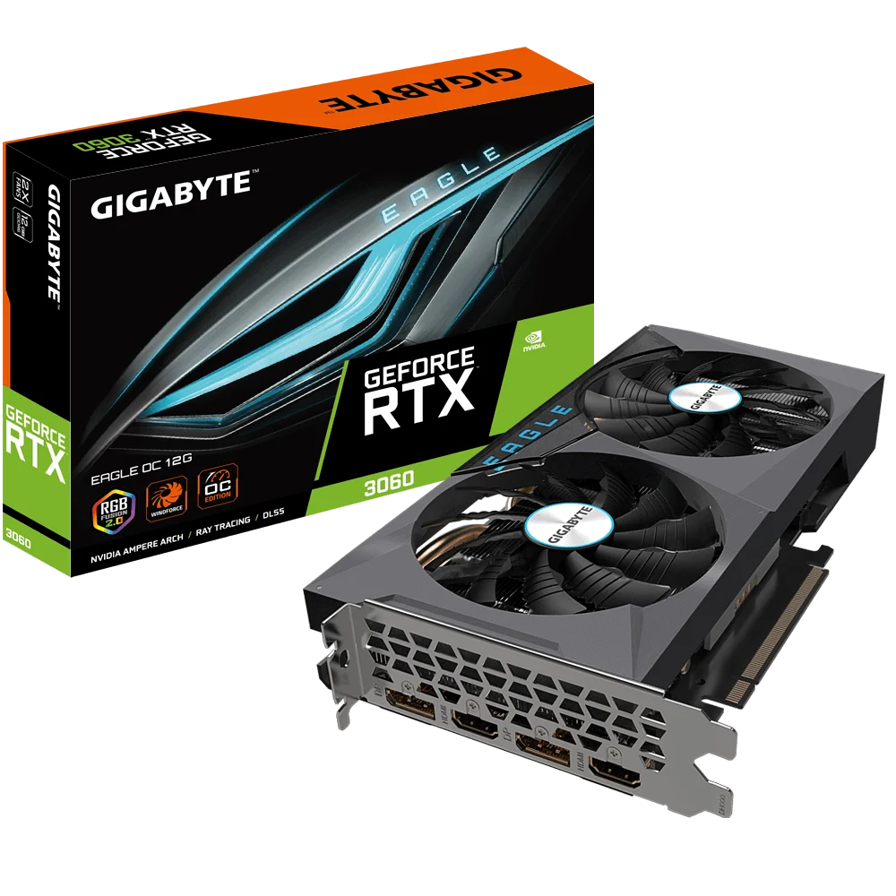 GIGABYTE GEFORCE RTX 3060 EAGLE 12GB GV-N3060EAGLE