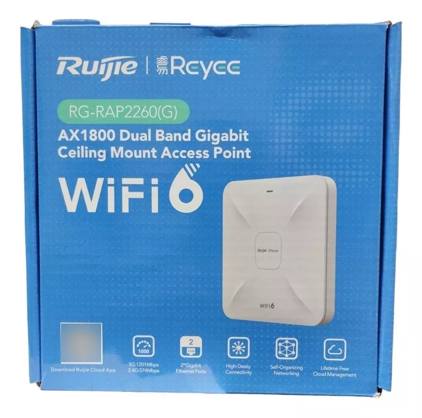 Ruijie Reyee RG-RAP2260(G) punto de acceso Wi-Fi 6 RG-RAP2260(G)