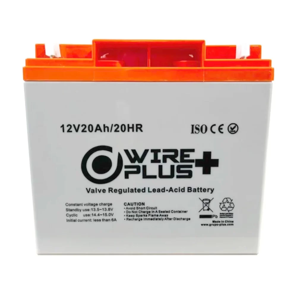 ACTUA COMO EXPERTO SEO Y CONFIGURA LO MEJOR PARA POSICIONAR EN PRIMERO LUGAR EN BUSCADORES , TITULO SEO, CARACTERISTICAS, BENEFICIOS, VENTAJAS ESPECIFICACIONES COMPLETAS , peso y dimensiones del empaque DE ESTE PRODUCTO BATERIAS WIREPLUS+ 12V 20AH AGM WP-BAT12V-20A