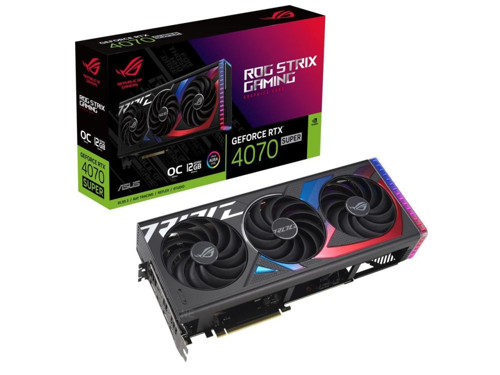 ASUS ROG STRIX GEFORCE RTX 4070 SUPER 12GB ROG-STRIX-RTX4070S-O12G-GAMING