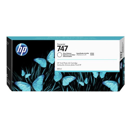 HP 747 DesignJet (300 ml) potenciador de brillo P2V87A