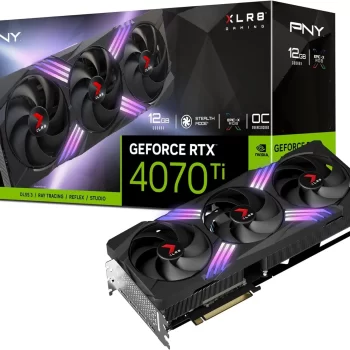 PNY GF RTX4070 TI 12GB OC Tarjeta De Video VCG4070T12TFXXPB