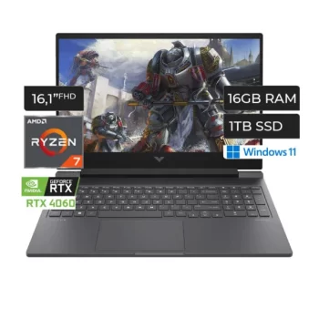 HP VICTUS GAMING 16T-S100 RYZEN 716GB 1TB 16.1 RTX 4060 91K72AV-CTO3