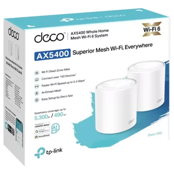 TP-Link DECO X60 sistema WiFi 6 Mesh AX3000 DECO X60 (2-PACK)