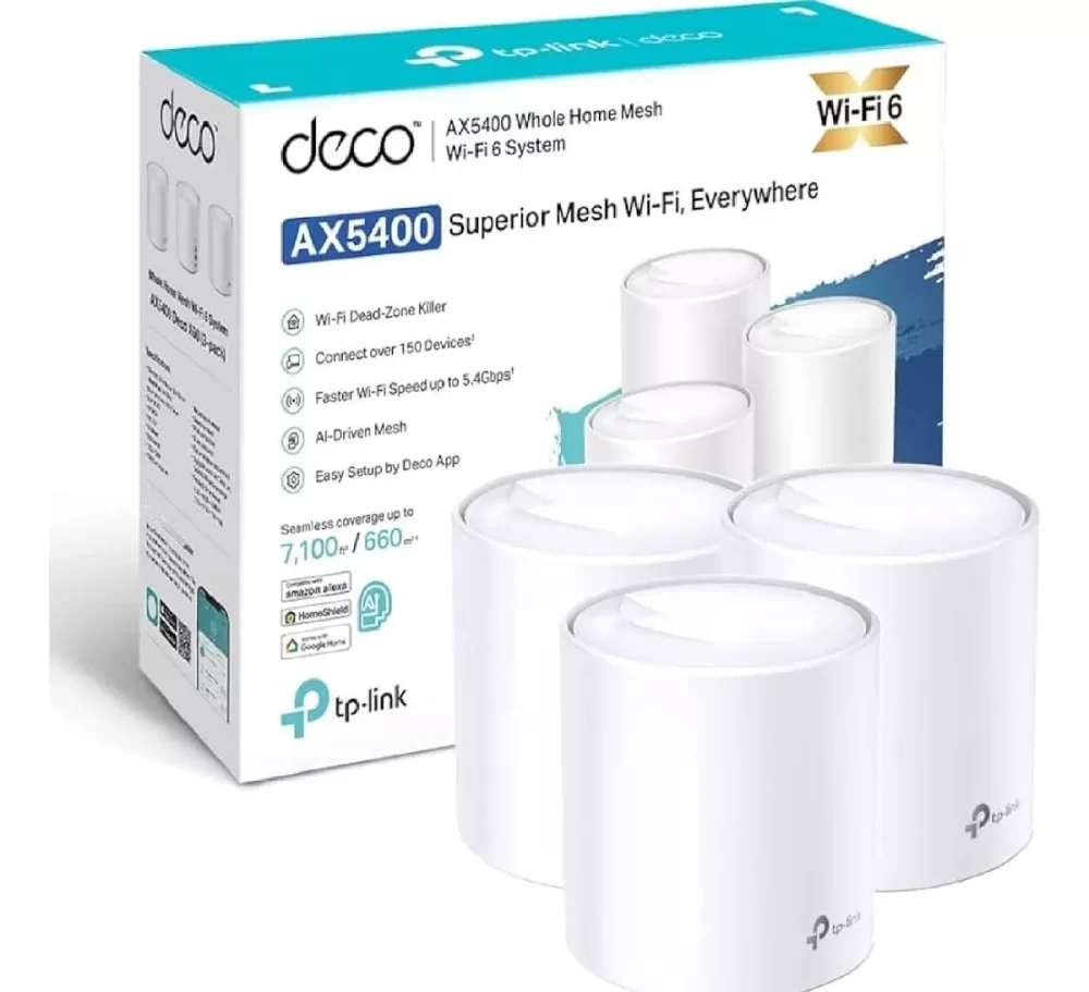 TP-Link DECO X60 sistema WiFi 6 Mesh AX3000 DECO X60 (3-PACK)