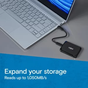 Crucial 4TB X9 USB-C 3.2 SSD externo CT4000X9SSD9