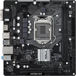 ASROCK H470M-HVS TARJETA MADRE 90-MXBG60-A0UAYZ