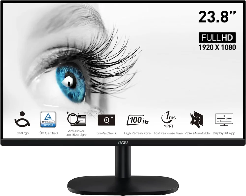 MSI Pro MP245V Monitor Profesional 23.8' FHD MP245V