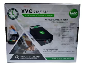 CDP XVC-712 INVERSOR CARGADOR 4 Tomas 2USB LCD XVC-712