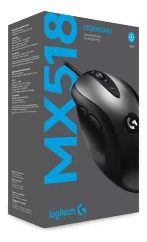 LOGITECH MX518 HERO GAMING MOUSE 910-005543