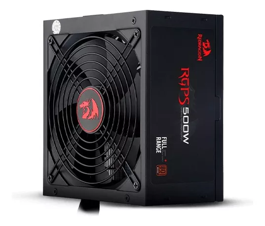 REDRAGON 500W CERTIFICACION 80 PLUS BRONCE RGPS-500W