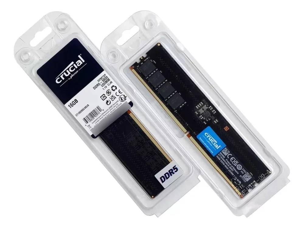 Crucial 16GB DDR5-5600 UDIMM CT16G56C46U5