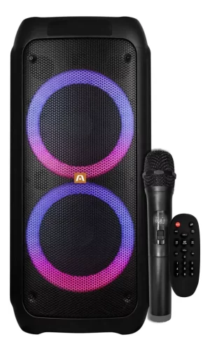 ARGOM RAVE 80 WIRELESS BT LUCES LED ARG-SP-4080BK