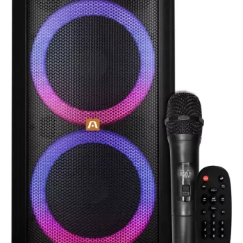 ARGOM RAVE 80 WIRELESS BT LUCES LED ARG-SP-4080BK