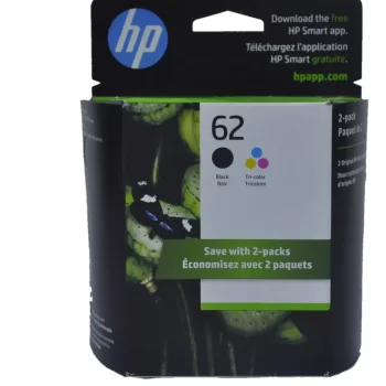 HP 62 Cartuchos Originales 2-pack Negro Y Color N9H64FN